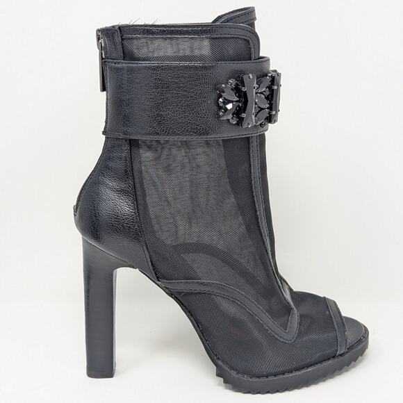 Karl Lagerfeld Paris Blayze Booties Black Size 6 - Picture 16 of 16